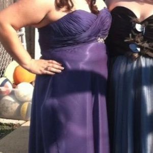 Purple Long Dress 3xl
